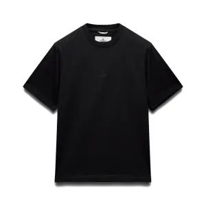 Reigning Champ Men Knit Midweight Jersey Lock Up T-Shirt Black