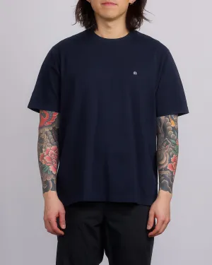 Reigning Champ Midweight Lock-Up T-Shirt Navy