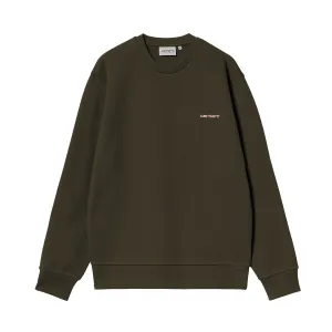 Script Embroidery Sweatshirt
