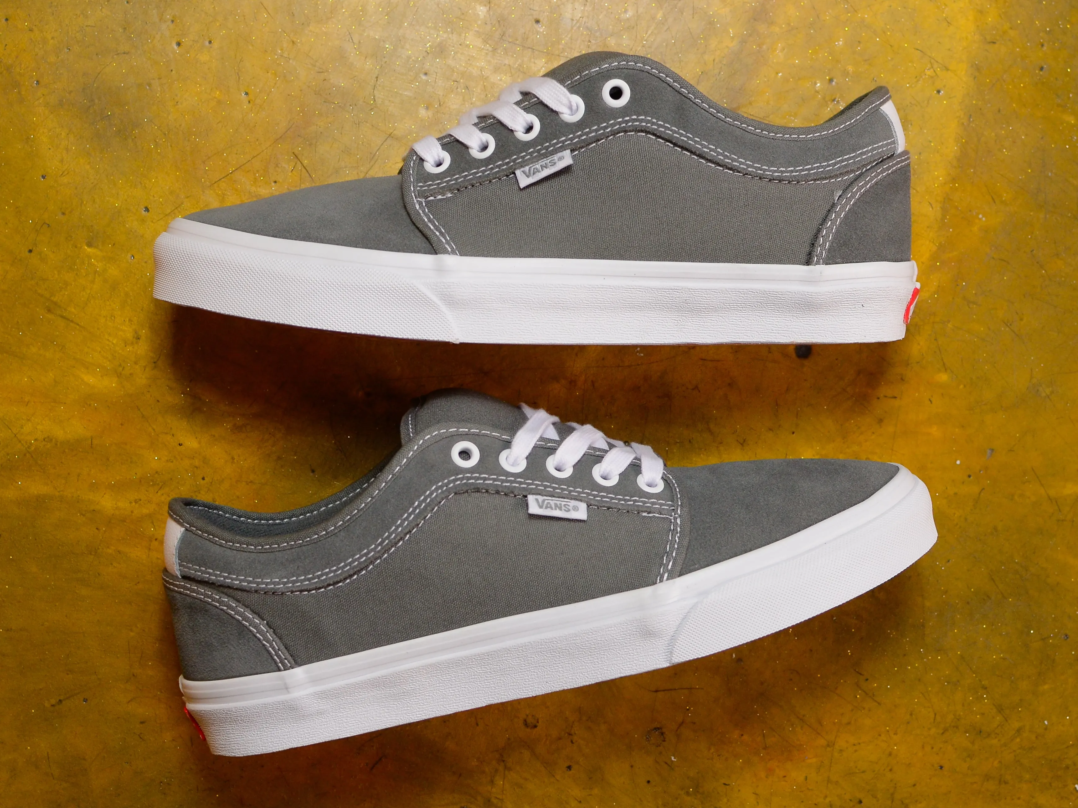 Skate Chukka Low - Pewter / True White