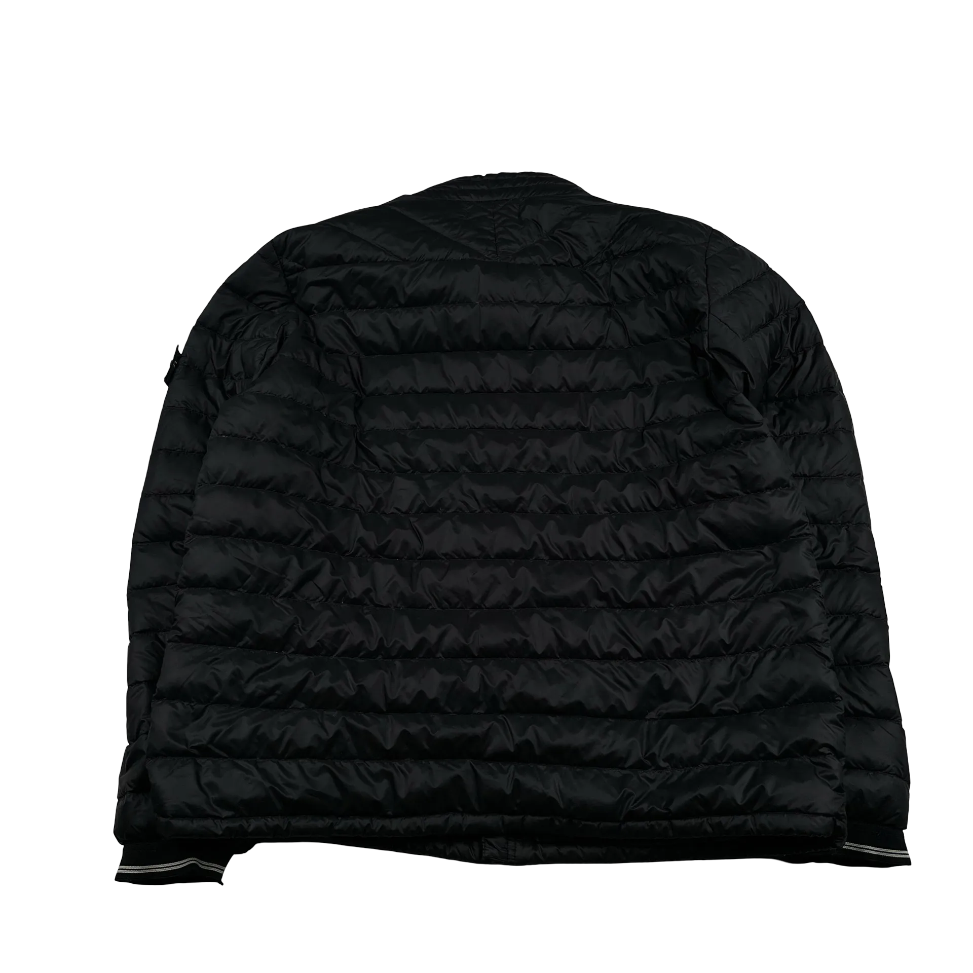 Stone Island 2015 Black Micro Rip Stop 7 Den/Down Jacket - XXL