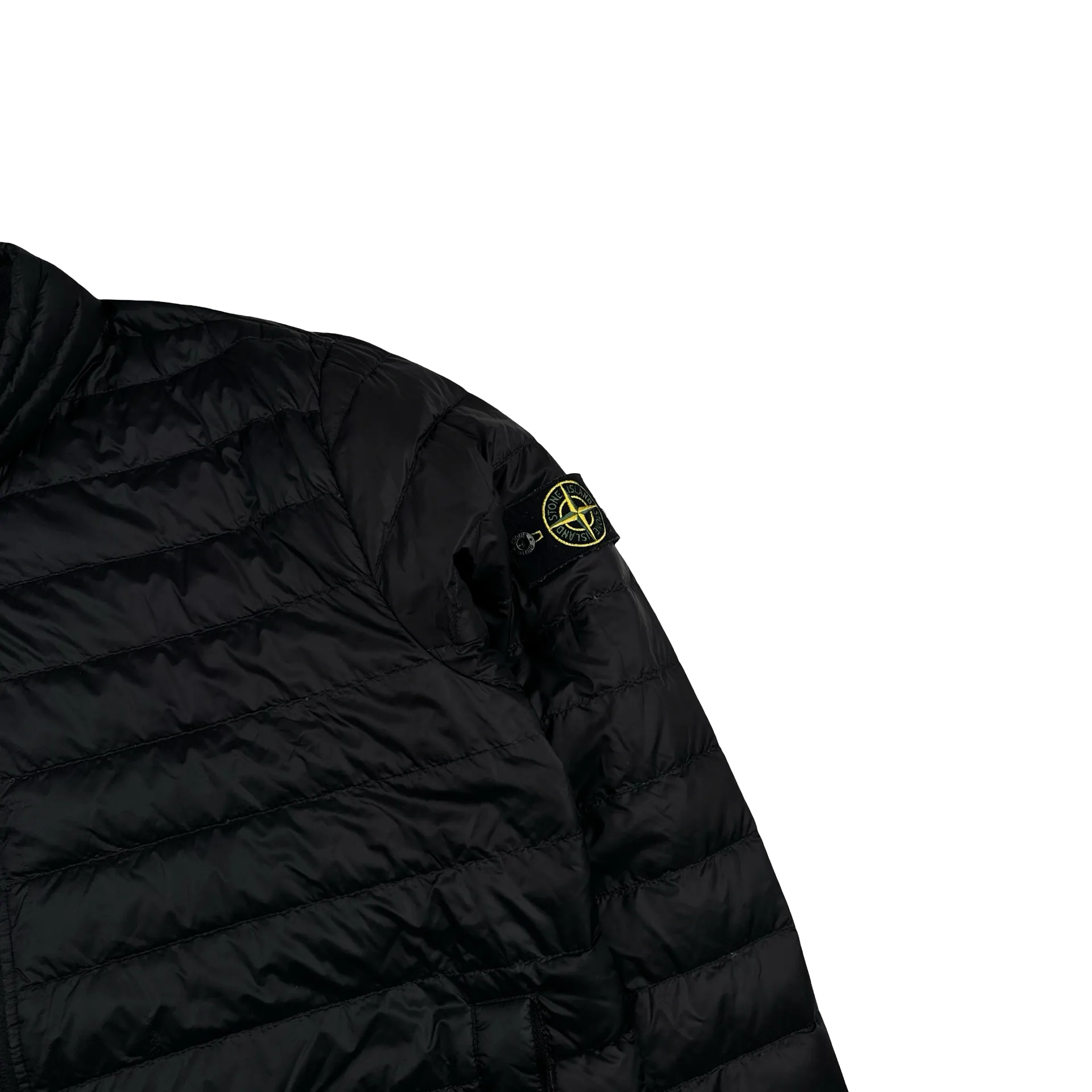 Stone Island 2015 Black Micro Rip Stop 7 Den/Down Jacket - XXL