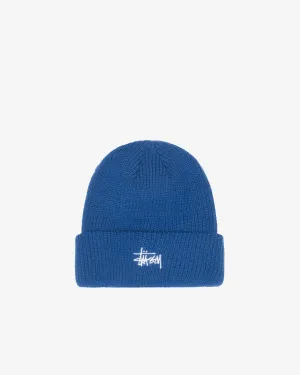 Stssy - Men's Basic Cuff Beanie - (Azur)