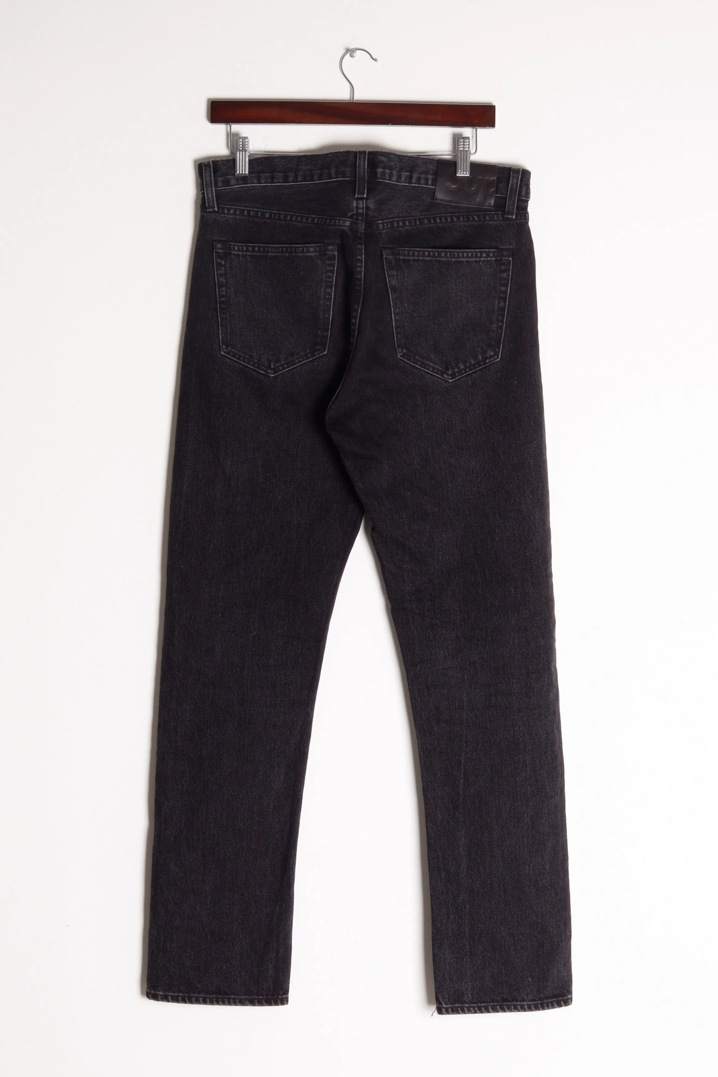 Supreme SS17 'Stone Washed Black Slim Denim' Jeans (2017)