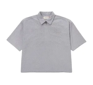 Textured Knit Quarter Zip