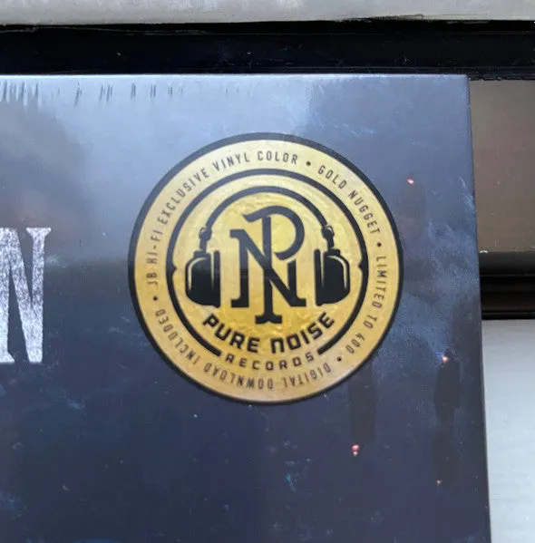 The Amity Affliction Let The Ocean Take Me Redux Limited Gold Nugget Vinyl