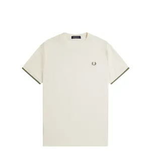 TIPPED CUFF PIQU SHIRT