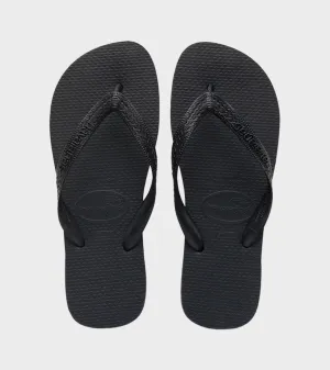 Top Flip Flops Black