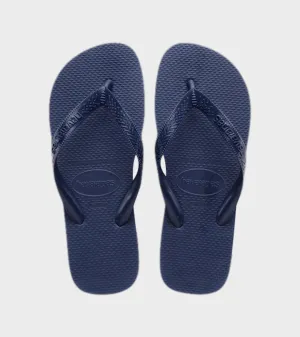 Top Flip Flops Navy Blue