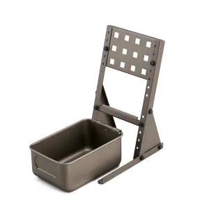 Toyo Steel Hand Bin Stand Titanium
