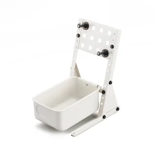 Toyo Steel Hand Bin Stand White