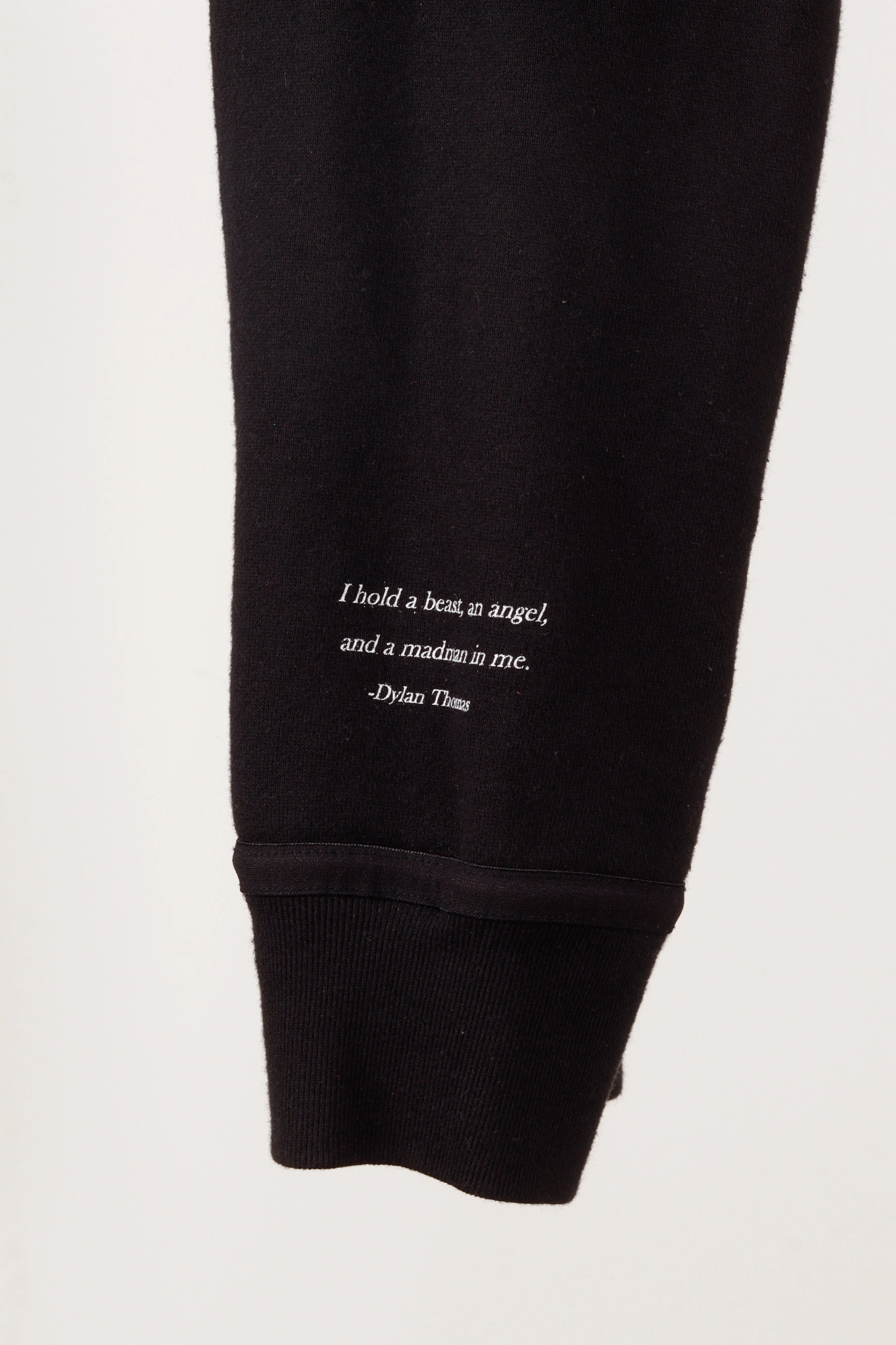 UNDERCOVER x Dylan Thomas SS20 'Slogan' Hooded Sweatshirt Black (2020)