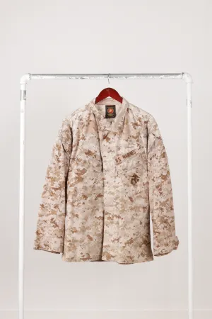 Vintage 2006 USMC 'MARPAT Digital Camo' Coat Beige