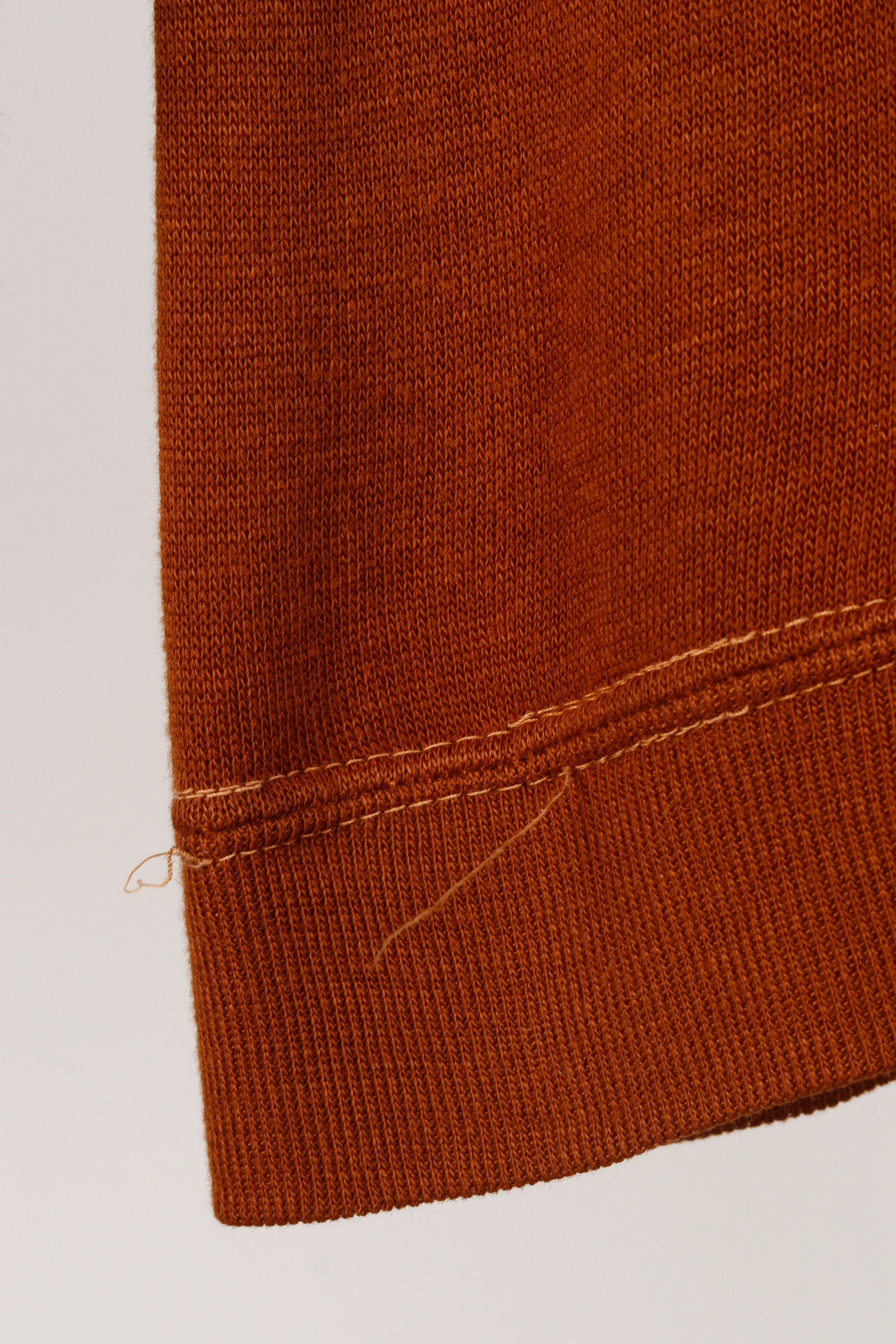 Vintage 70's Sears 'Custom Chain Stitched Whipper In' Ringer Sweater