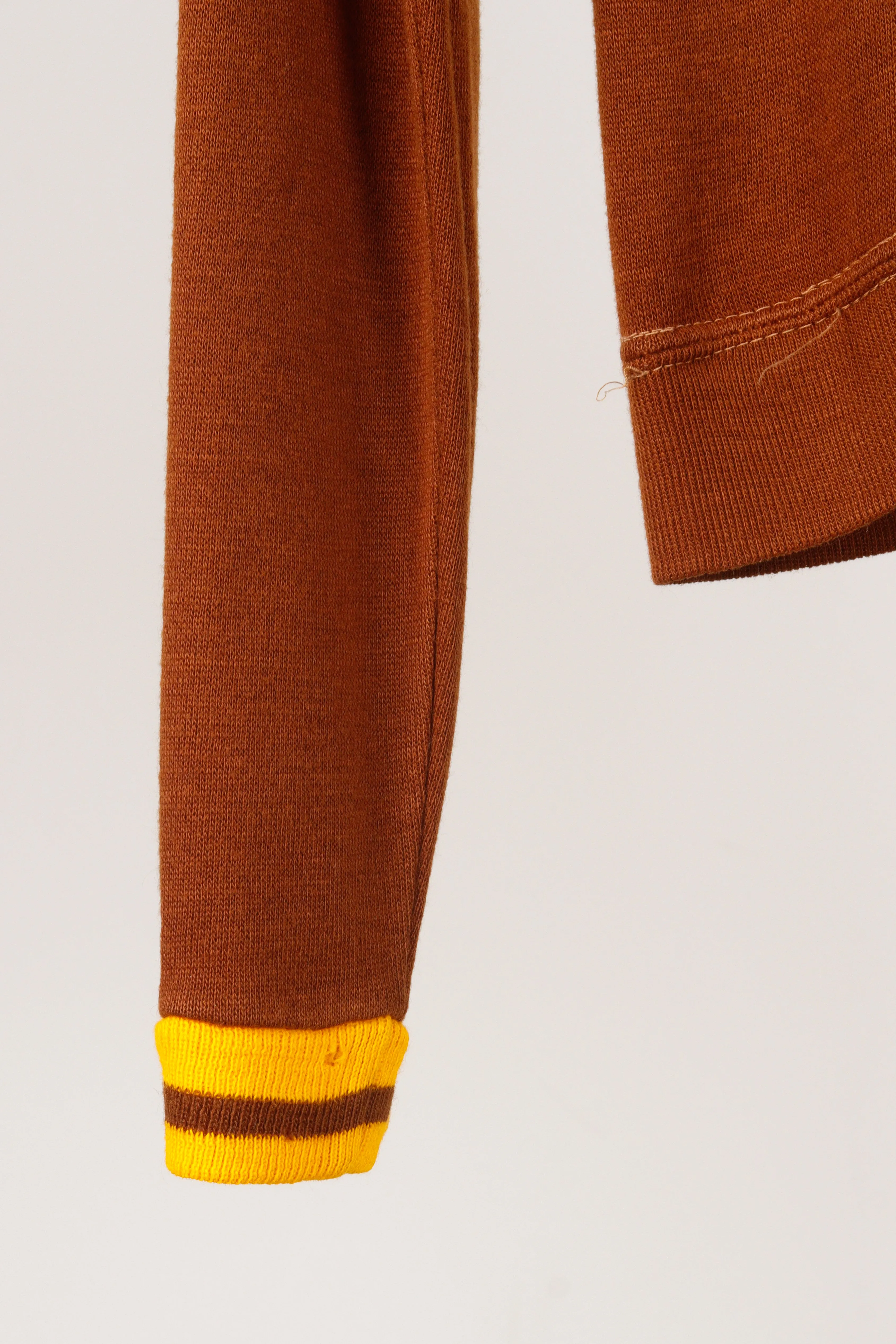 Vintage 70's Sears 'Custom Chain Stitched Whipper In' Ringer Sweater