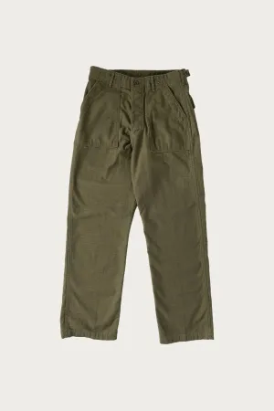 Vintage Fit Fatigues - Dark Olive
