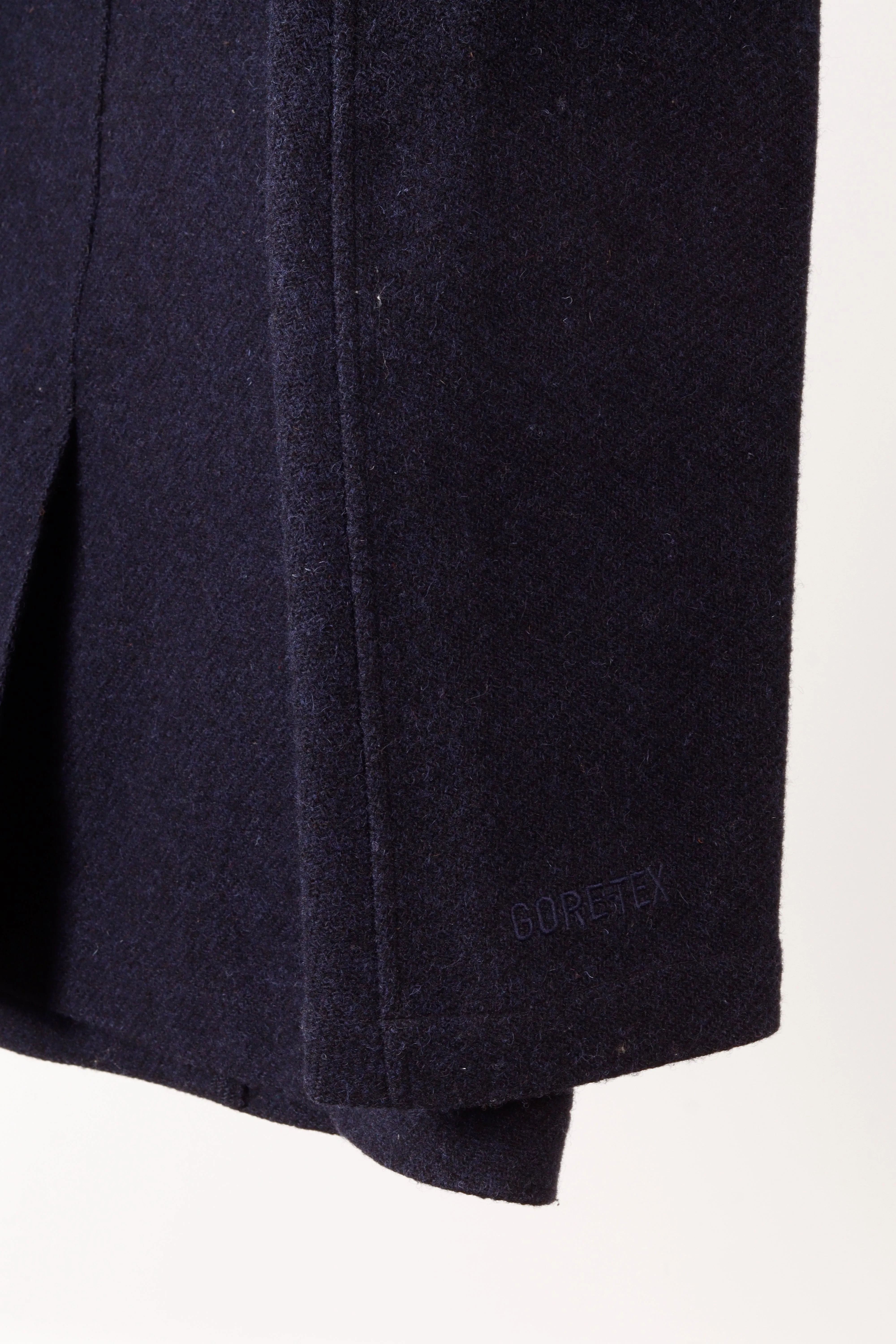 Visvim AW08 'Harris Tweed Lieutenant' Pea Coat Navy (2008)
