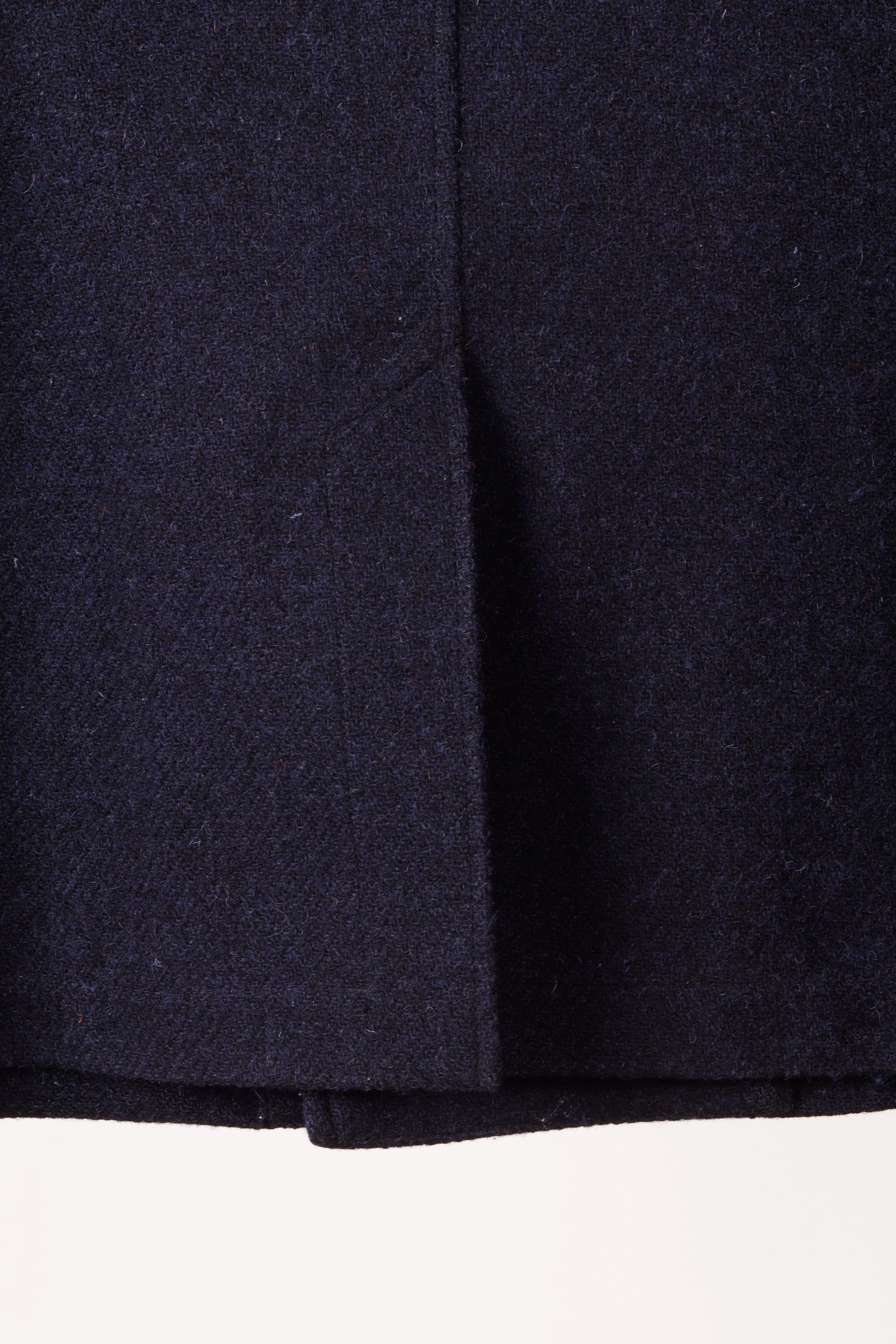 Visvim AW08 'Harris Tweed Lieutenant' Pea Coat Navy (2008)