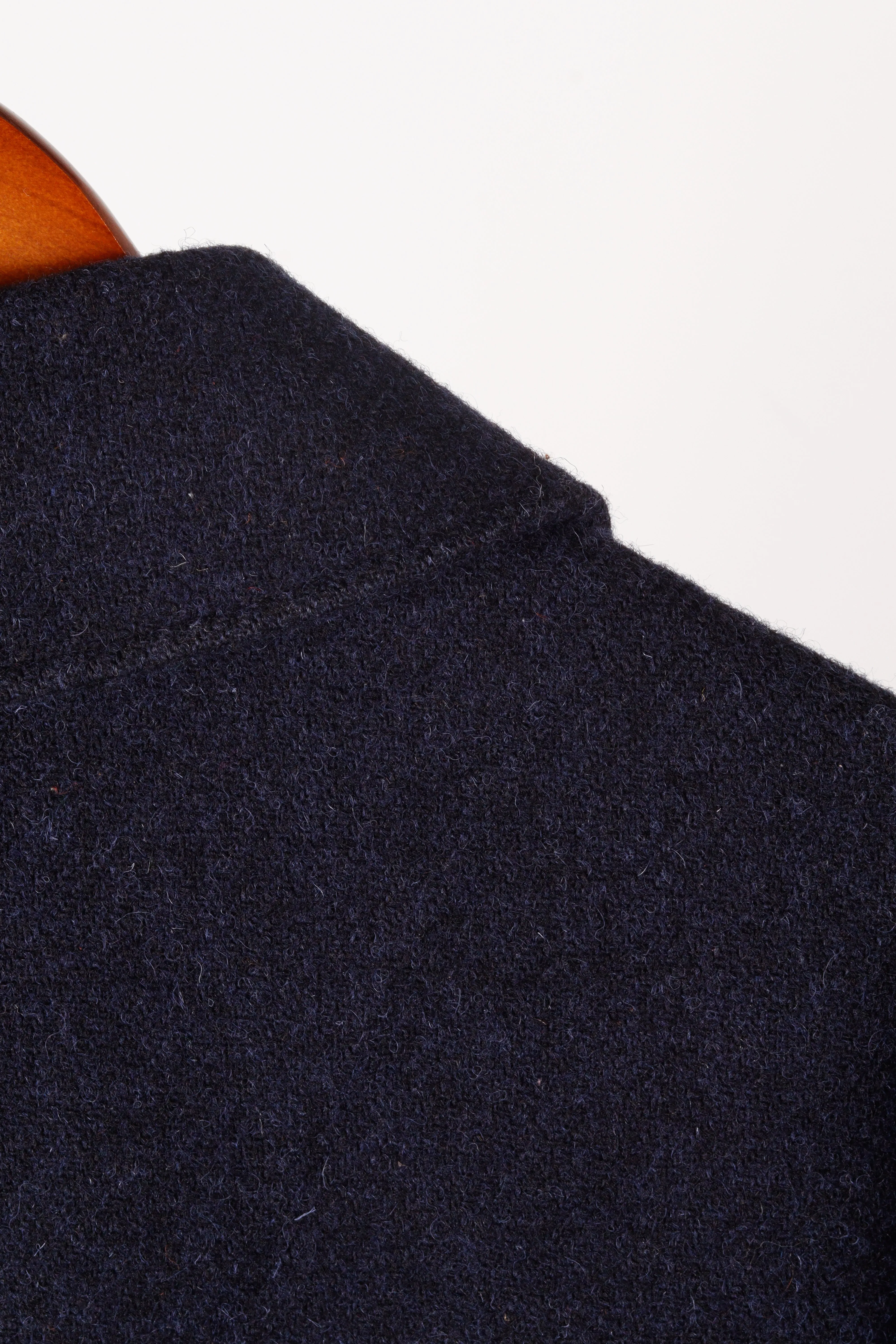 Visvim AW08 'Harris Tweed Lieutenant' Pea Coat Navy (2008)