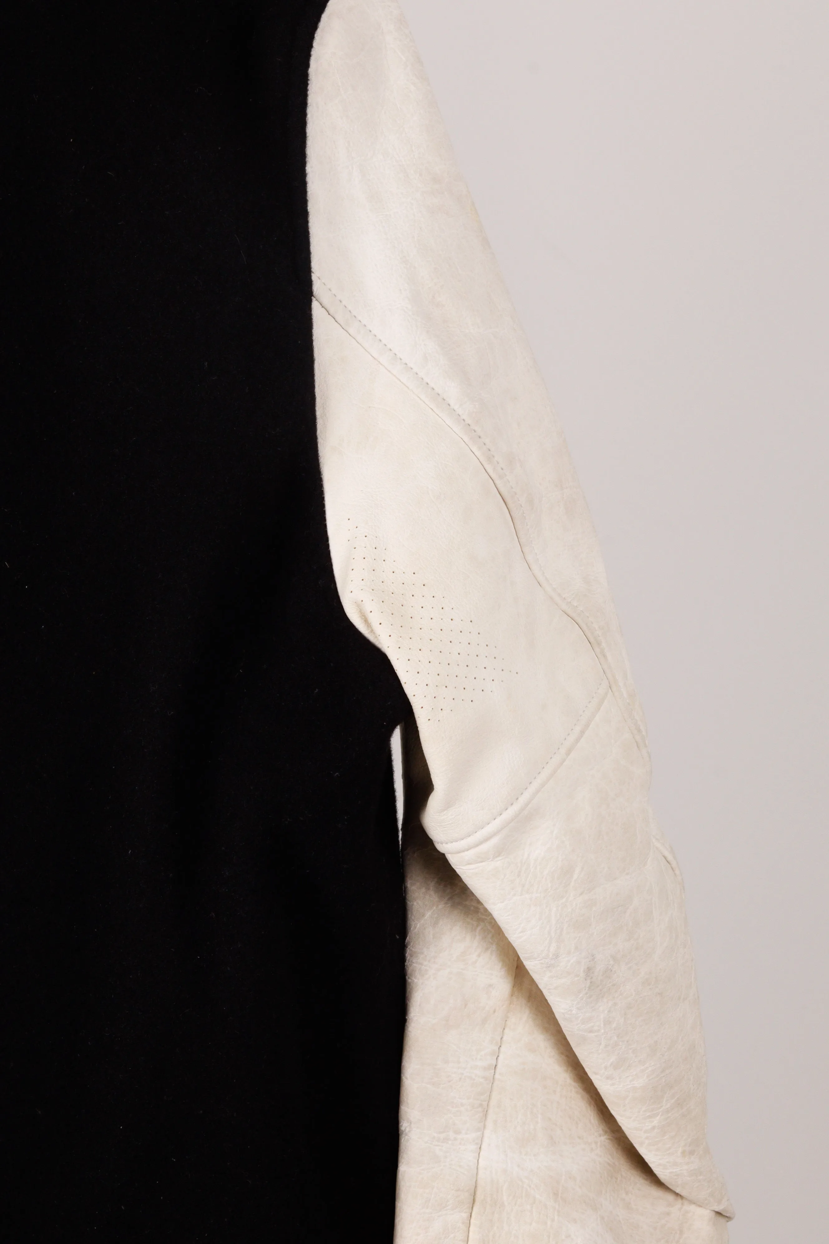 Visvim AW19 'Wool & Leather Varsity' Jacket Black (2019)