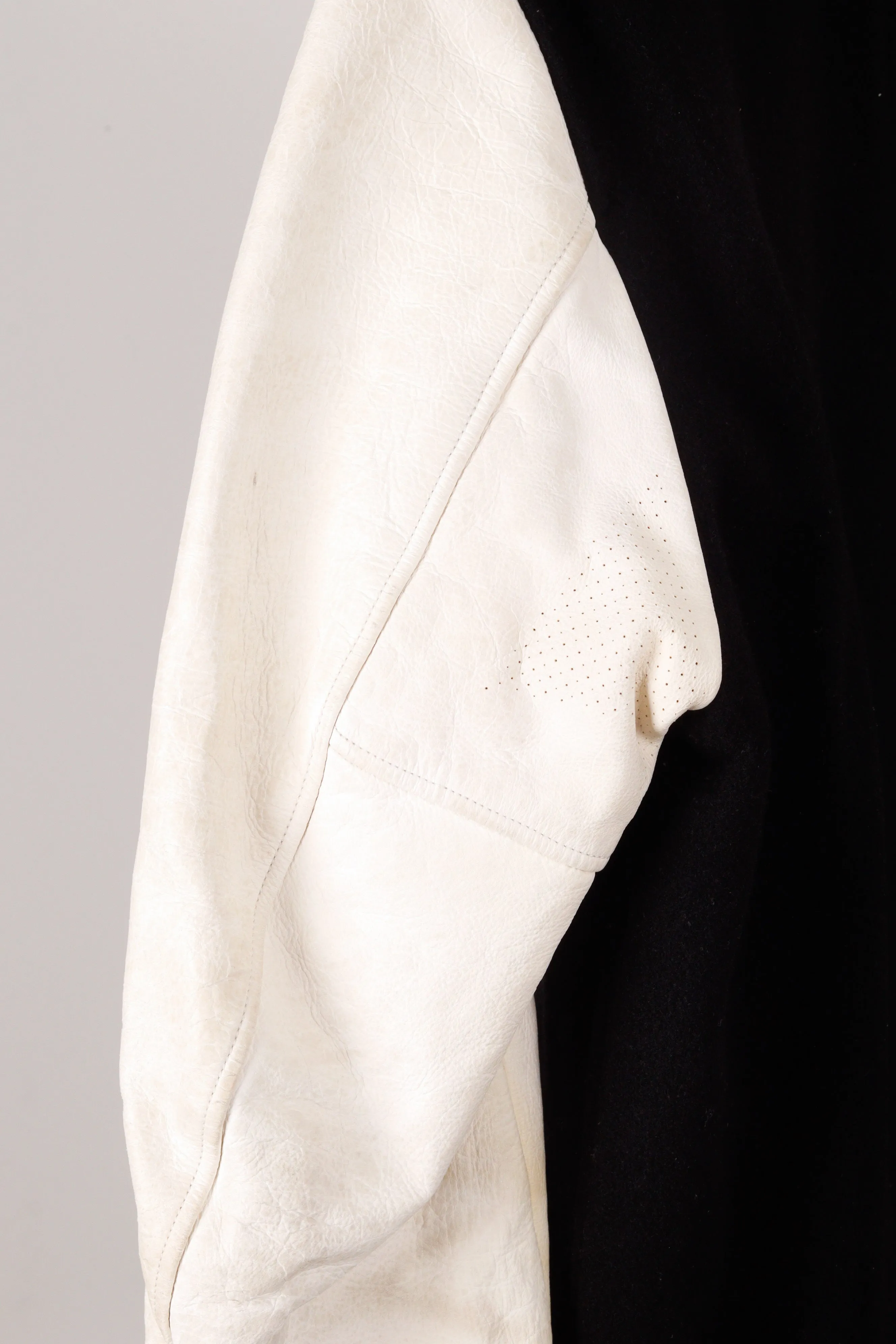 Visvim AW19 'Wool & Leather Varsity' Jacket Black (2019)