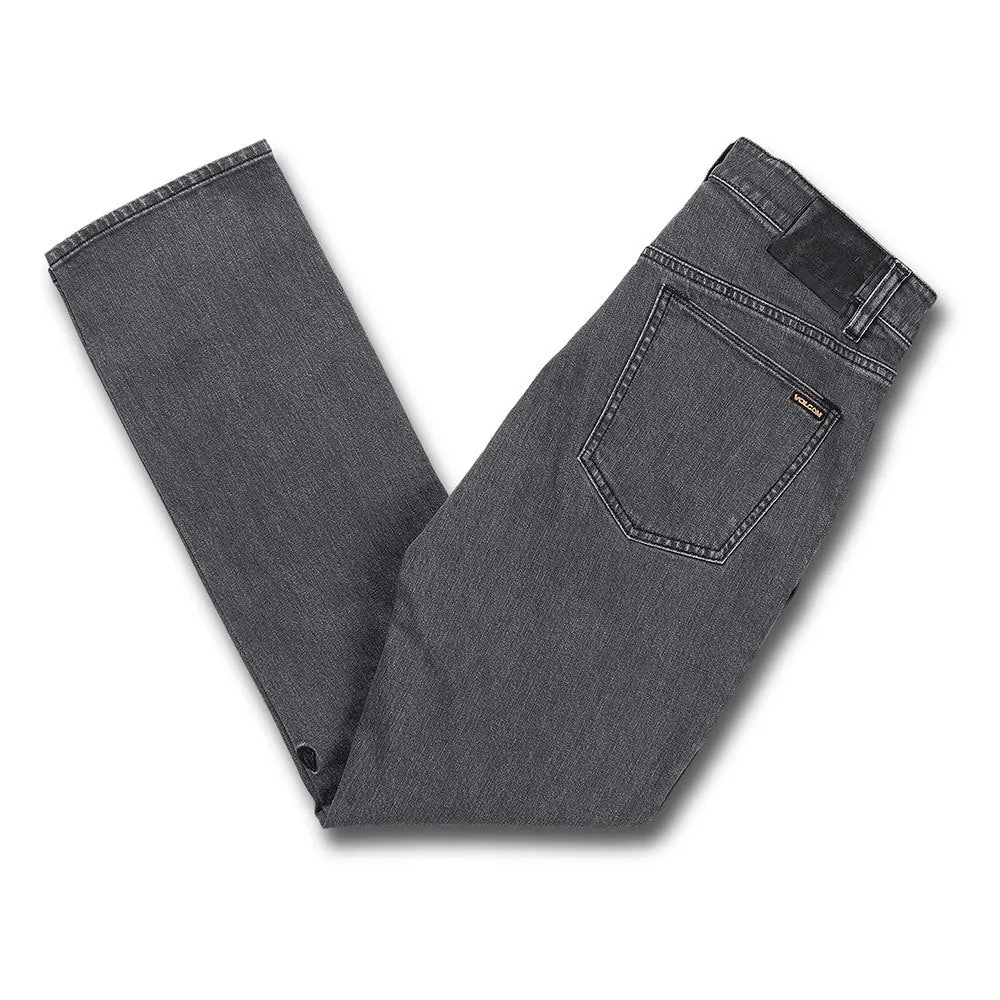VOLCOM VORTA DENIM EASY ENZYME GREY | PANTALONES VAQUEROS